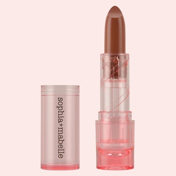NIB Sophia + Mabelle Hydrating Hybrid 2-in-1 Lipstick Balm in Topless - Picture 1 of 7